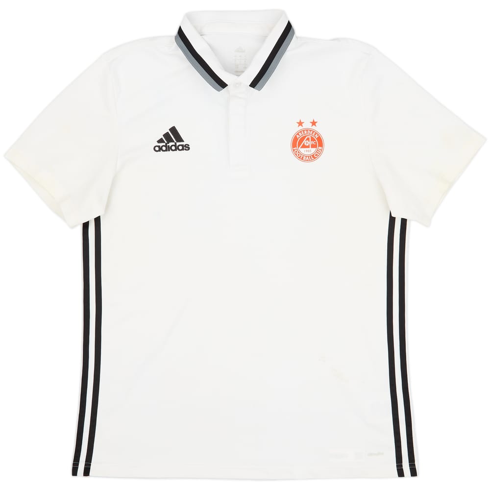 2015-16 Aberdeen adidas Polo Shirt - 5/10 - (L)