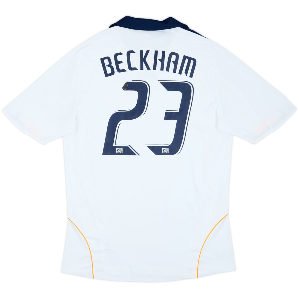 2008-09 LA Galaxy Home Shirt Beckham #23 - 7/10 - (M)