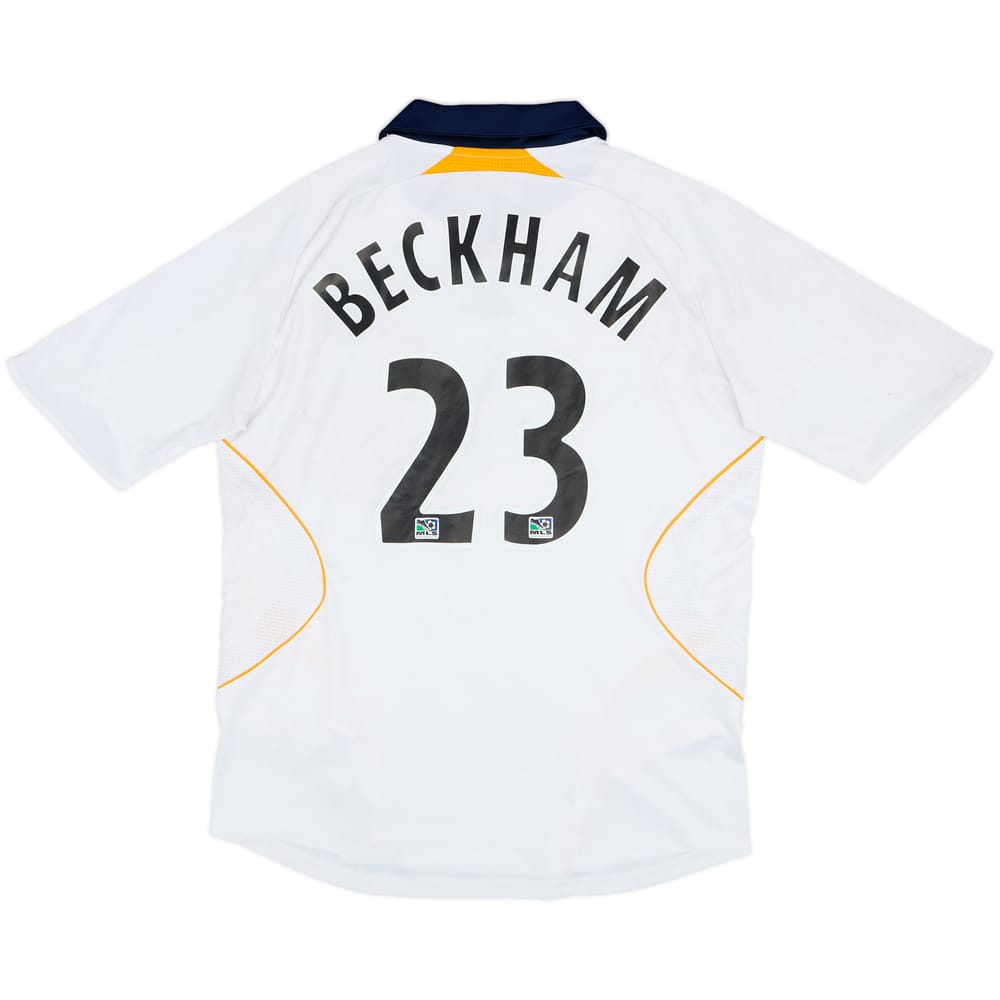 2007-08 LA Galaxy Home Shirt Beckham #23 - 5/10 - (L)