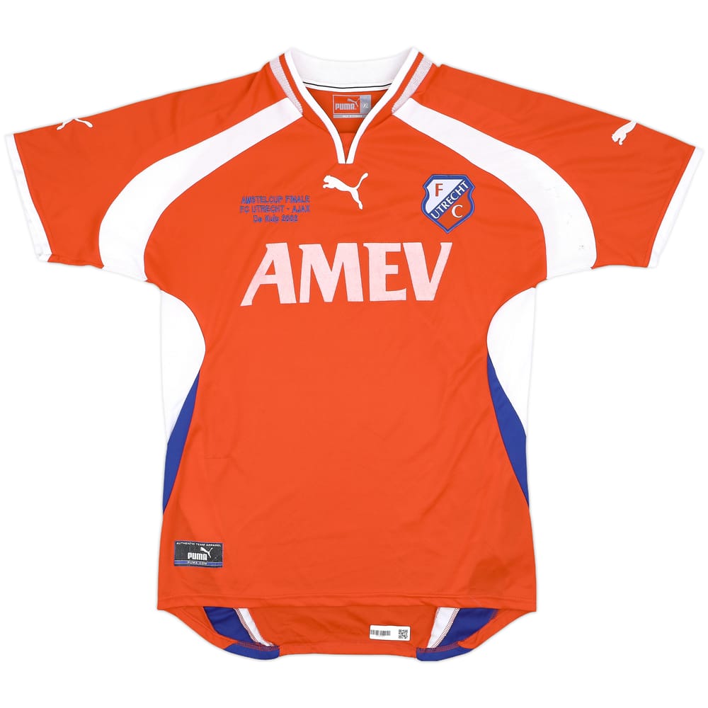 2001-02 Utrecht 'Cup Final' Home Shirt - 6/10 - (XL)