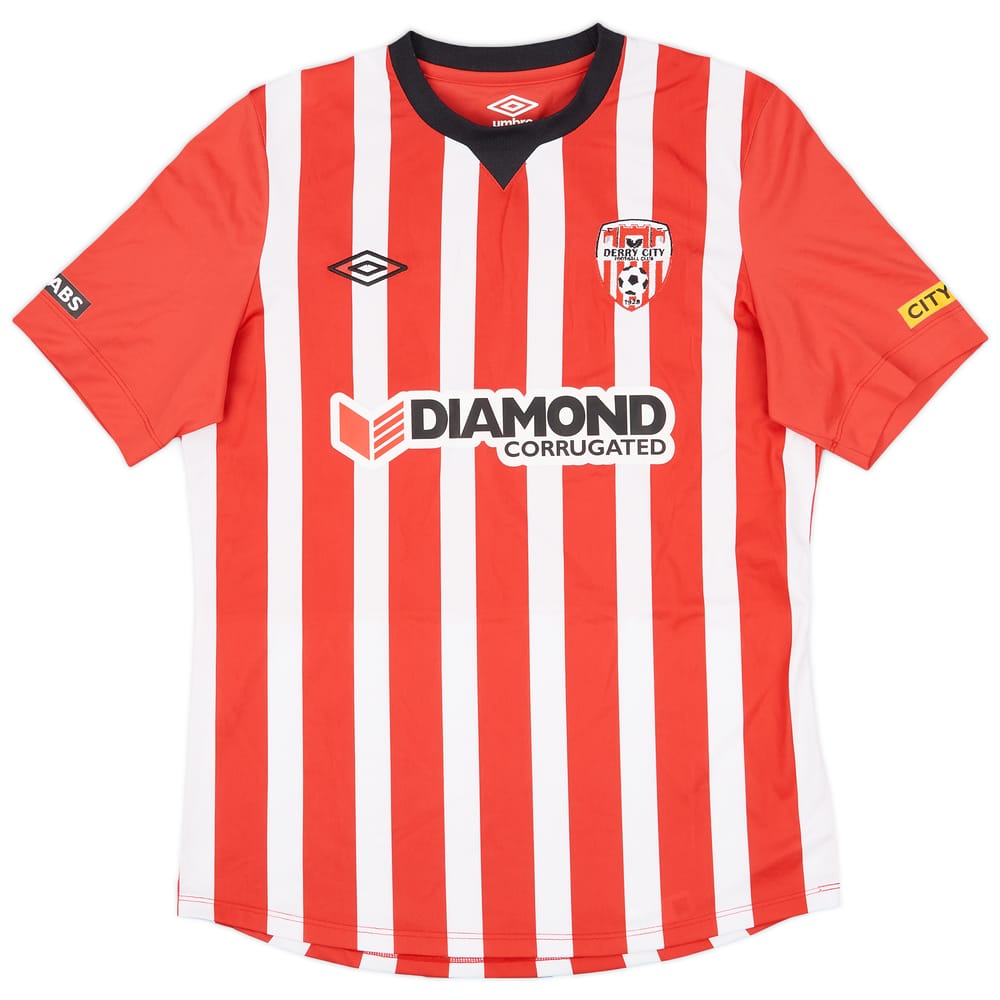 2015-16 Derry City Home Shirt - 9/10 - (M)