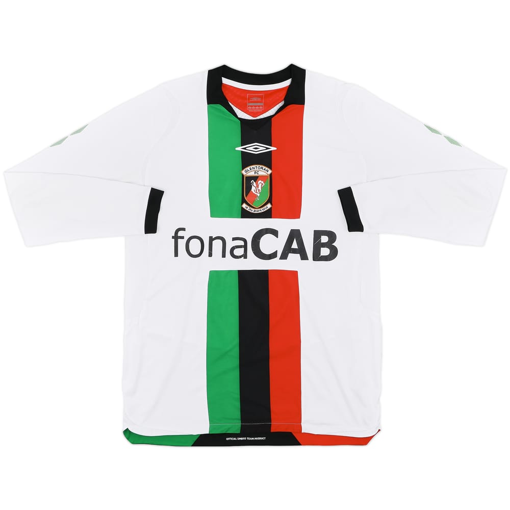 2008-09 Glentoran Away L/S Shirt - 7/10 - (S)