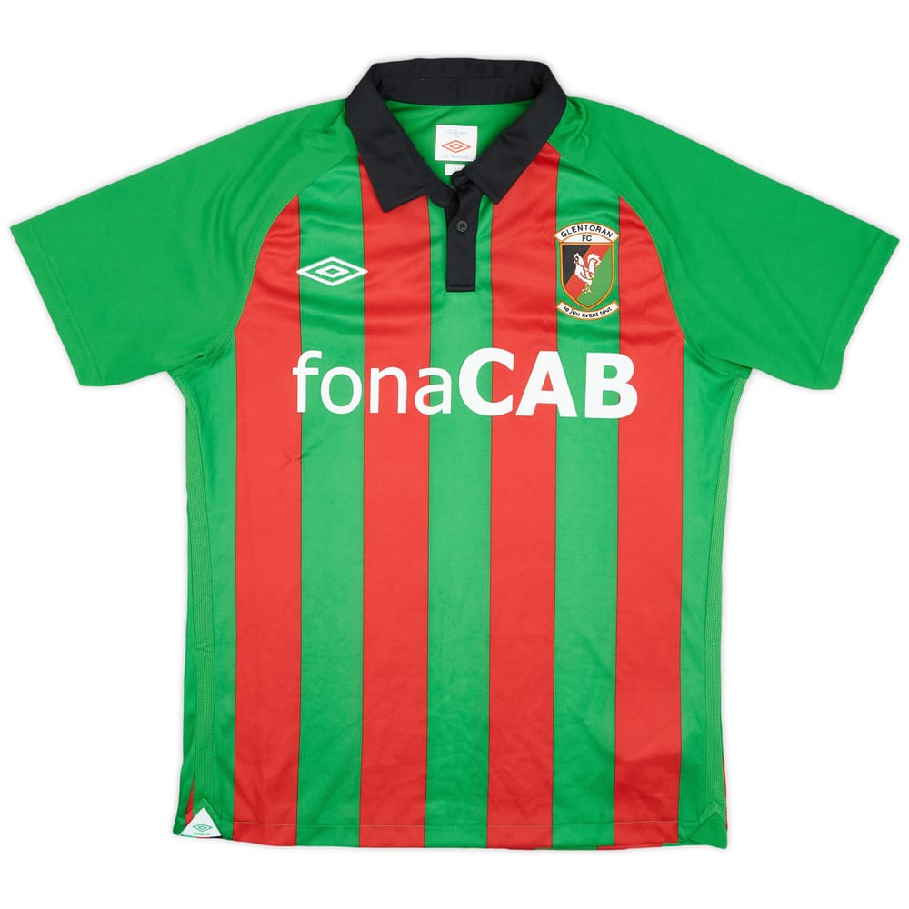 2010-11 Glentoran Home Shirt - 9/10 - (S)