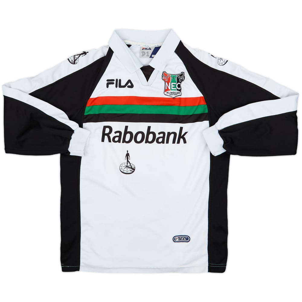 2003-04 NEC Nijmegen Fila Training L/S Shirt #9 - 7/10 - (S)