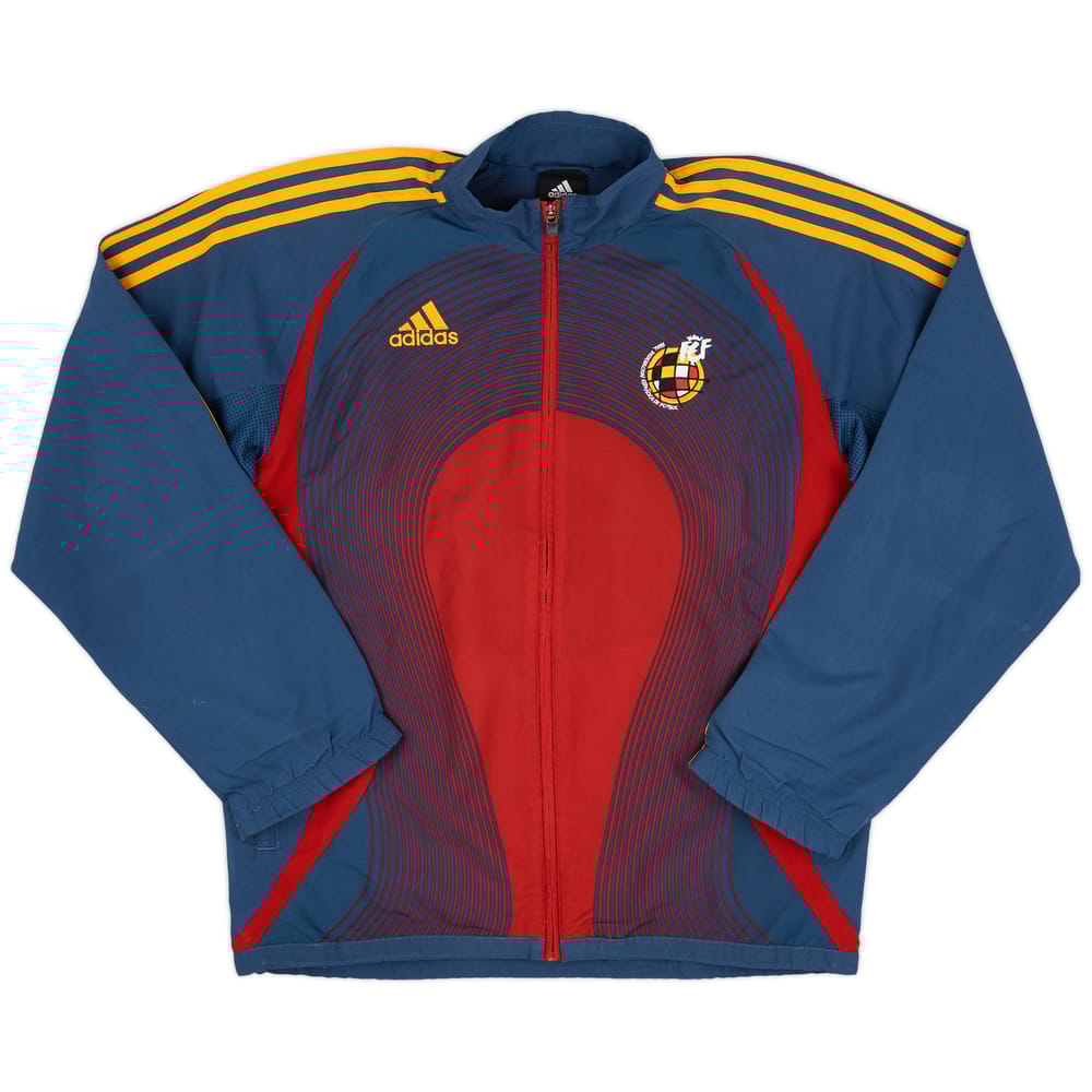 2006-08 Spain adidas Track Jacket - 8/10 - (S)