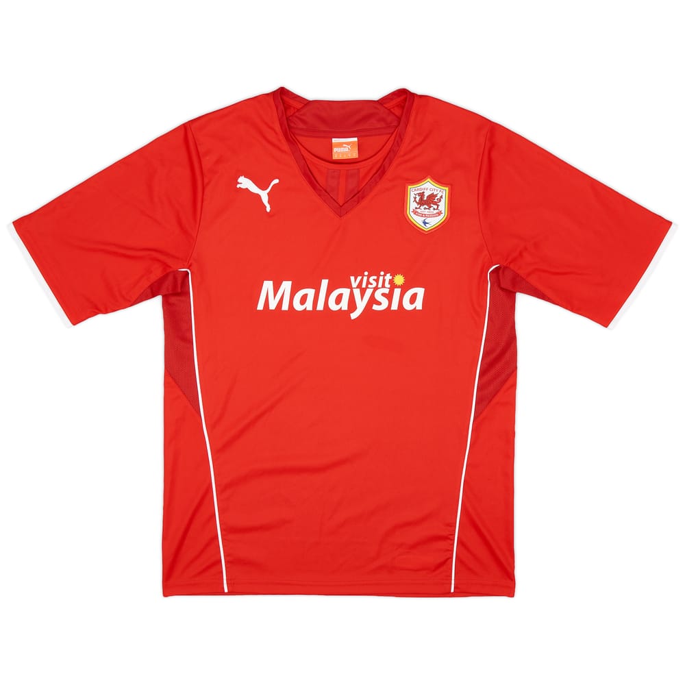 2013-14 Cardiff Home Shirt - 9/10 - (M)