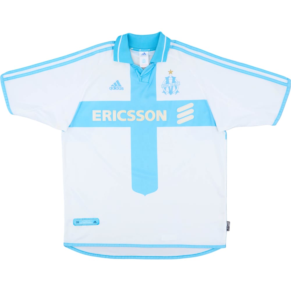 2000-01 Olympique Marseille Home Shirt - 7/10 - (L)