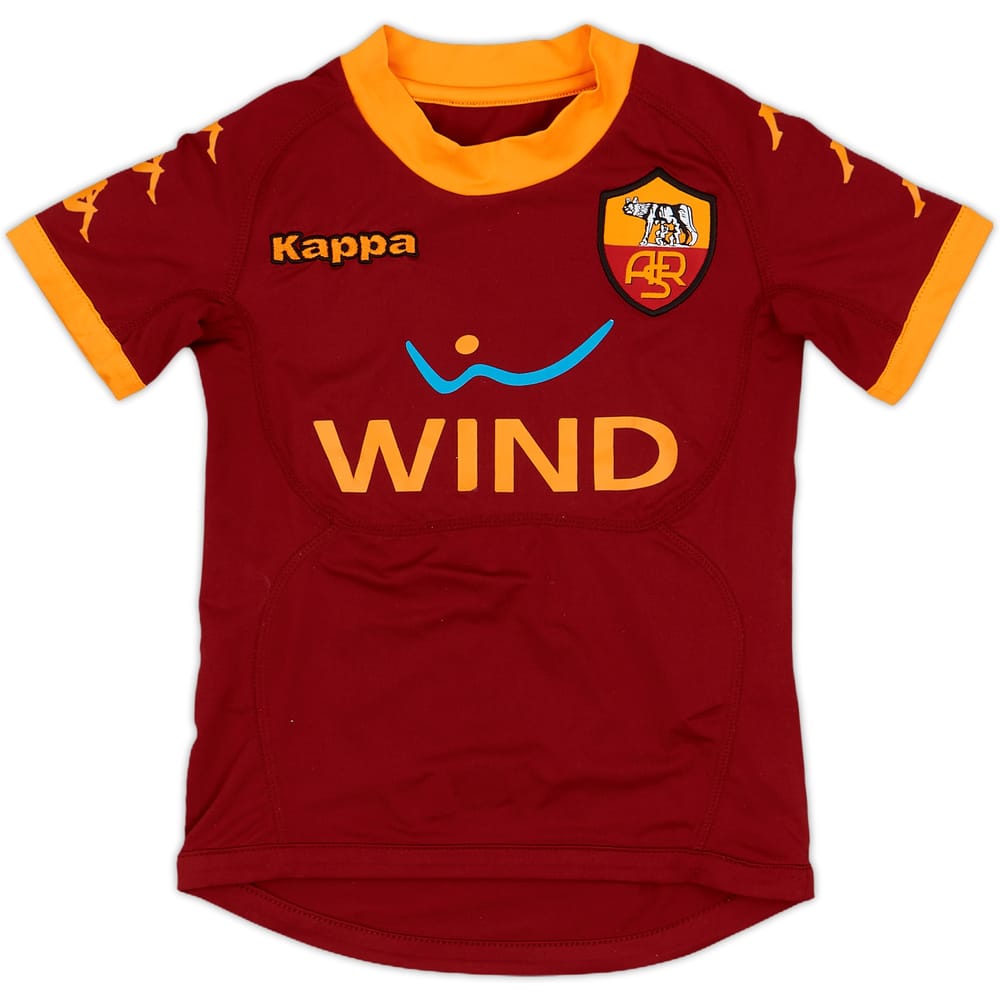 2010-11 Roma Home Shirt - 9/10 - (3-4 Years)