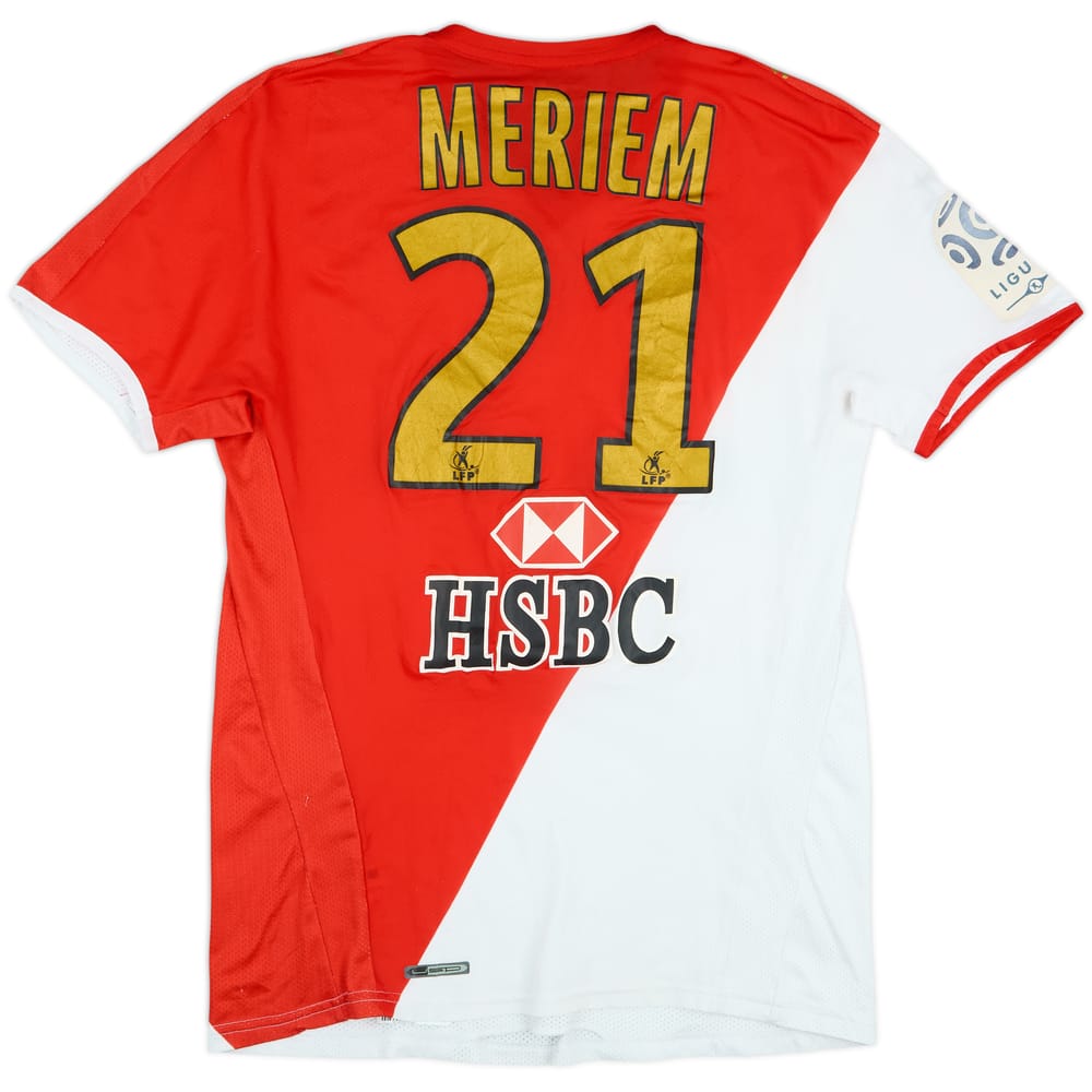 2008-09 Monaco Match Issue Home Shirt Meriem #21