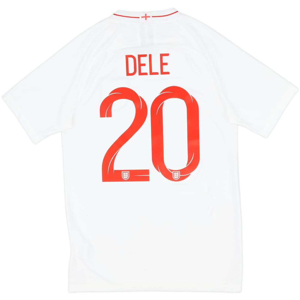 2018-19 England Home Shirt Dele #20 - 9/10 - (S)