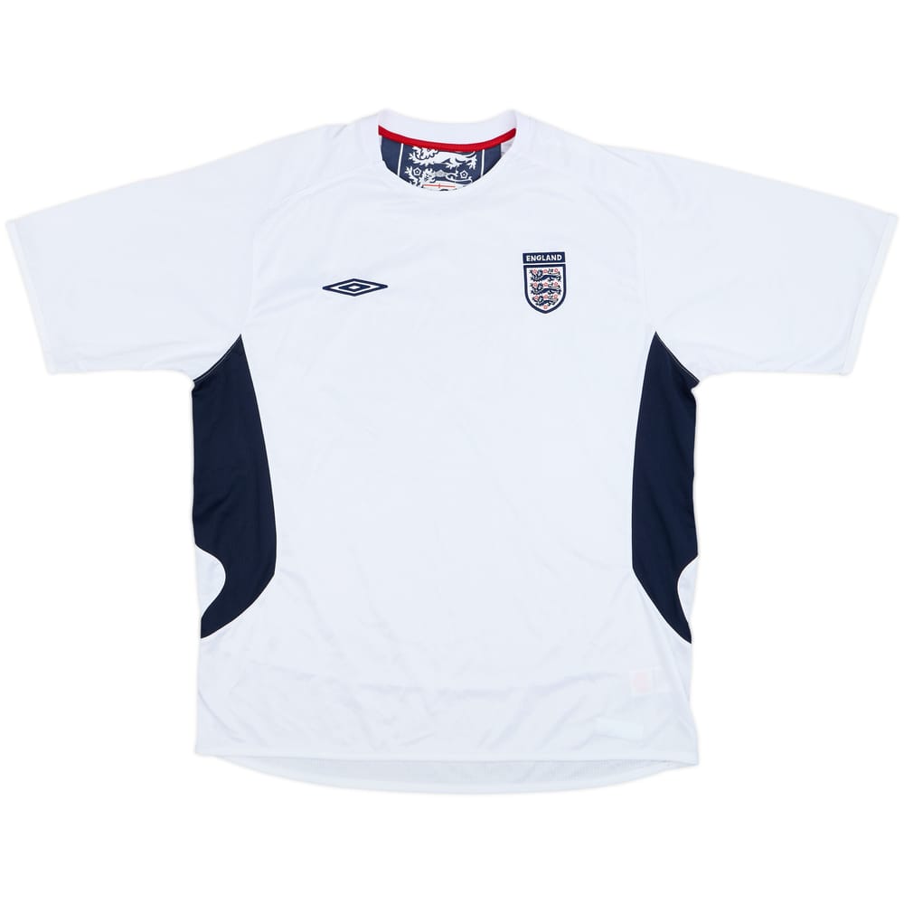 2005-06 England Umbro Training Shirt - 8/10 - (XL)