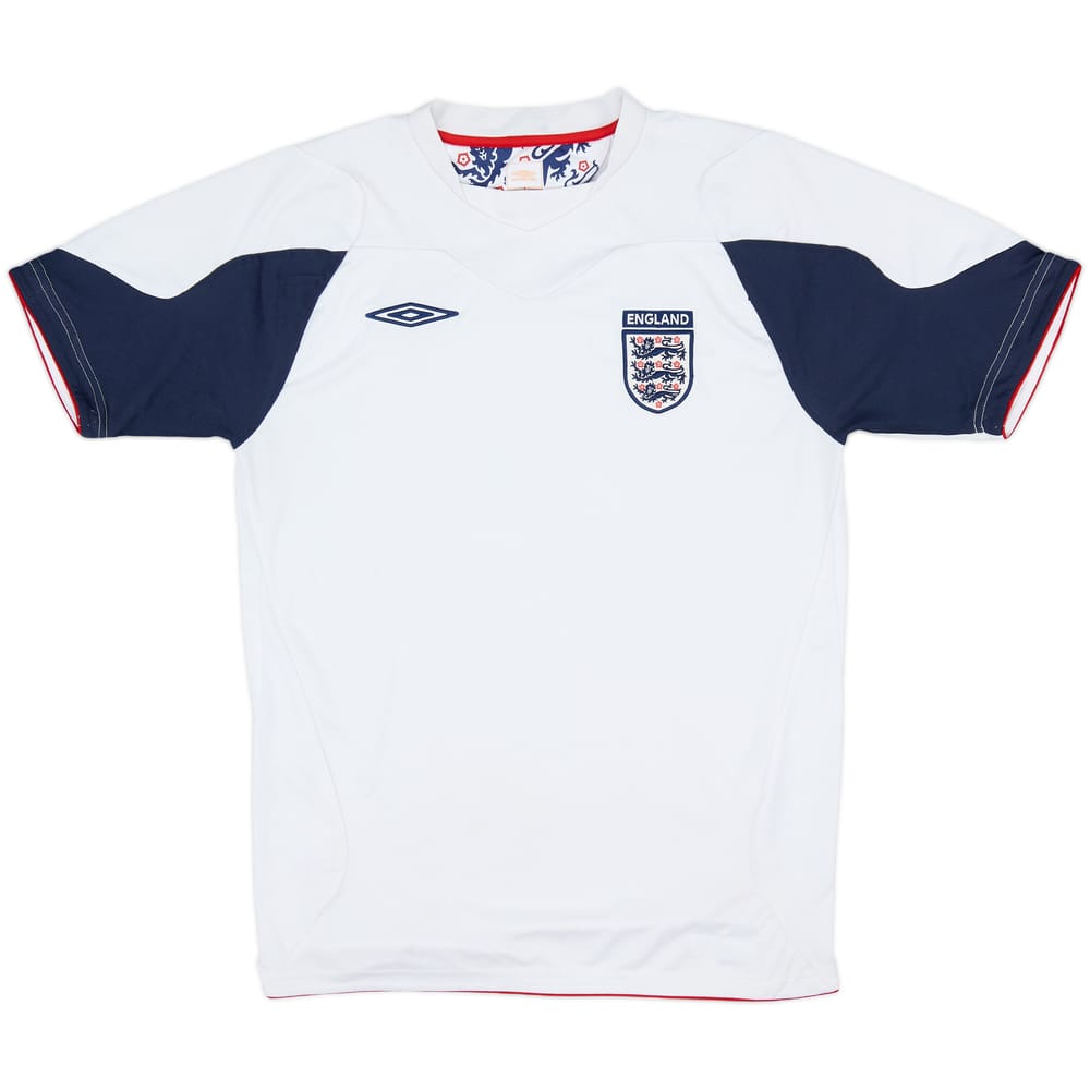 2006-08 England Umbro Training Shirt - 7/10 - (M)