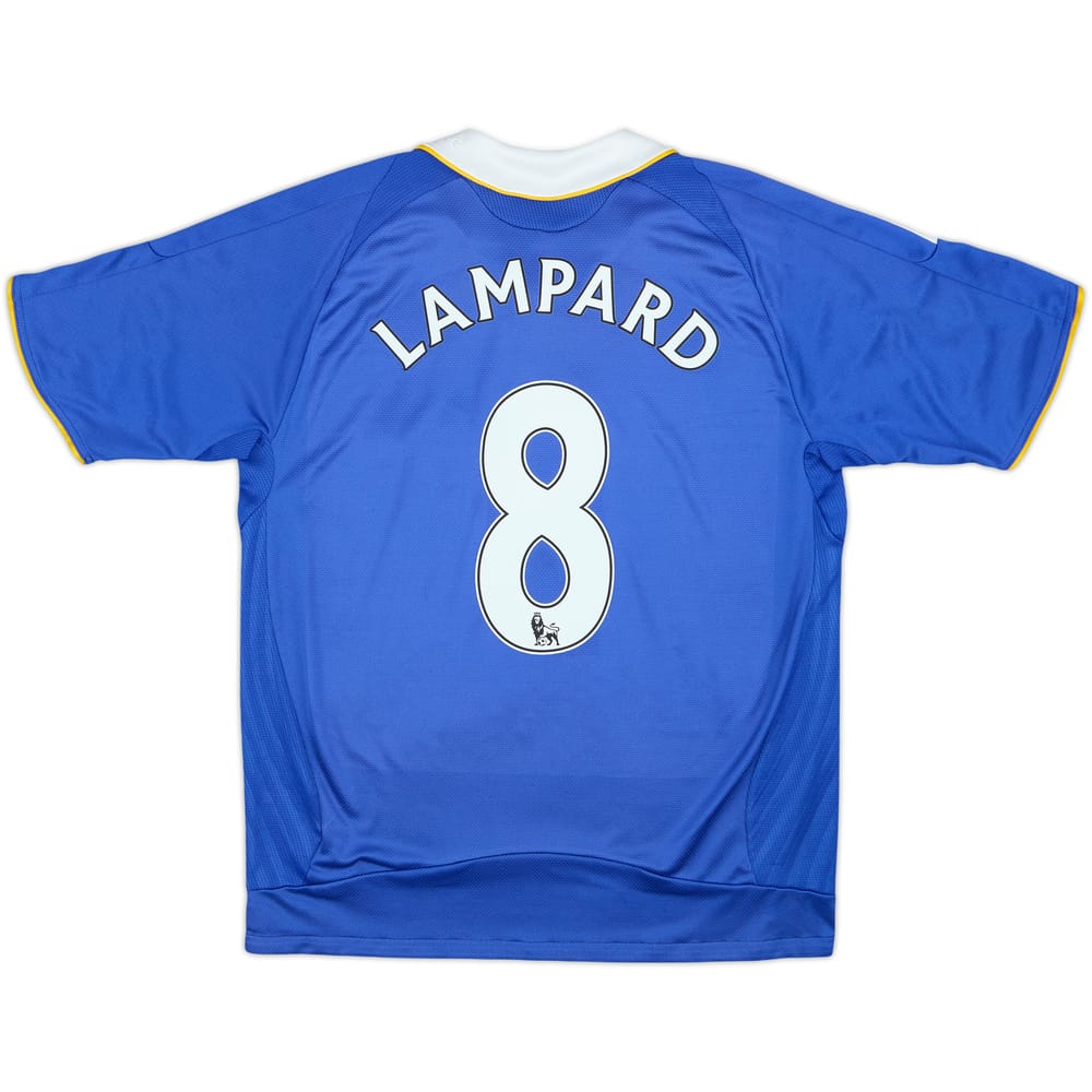 2008-09 Chelsea Home Shirt Lampard #8 - 6/10 - (XL.Boys)