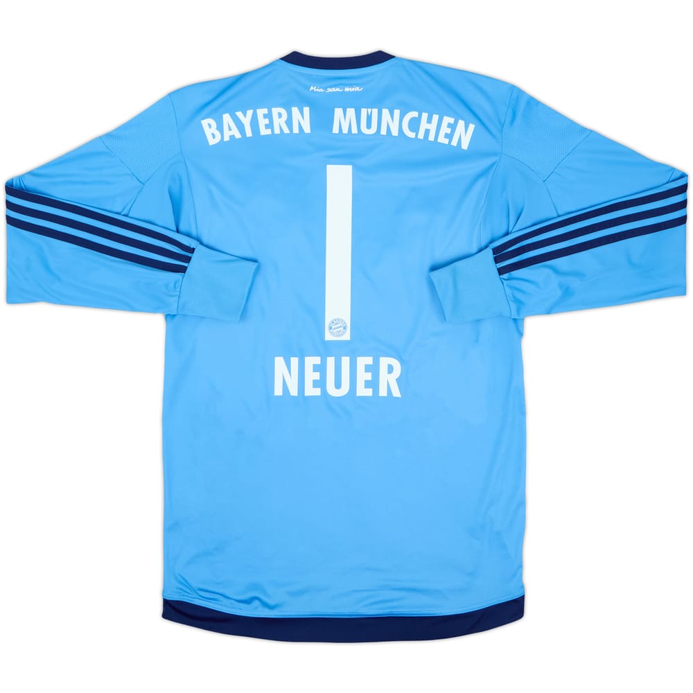2015-16 Bayern Munich GK Shirt Neuer #1 - 9/10 - (S)