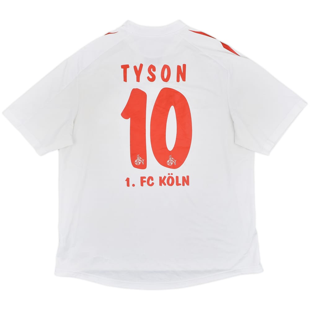 2011-12 FC Koln Home Shirt Tyson #10 - 5/10 - (3XL)
