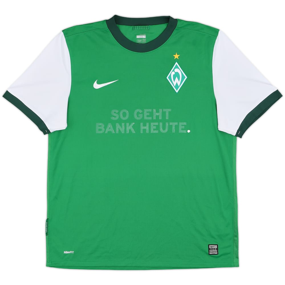 2009-10 Werder Bremen Home Shirt - 4/10 - (L)