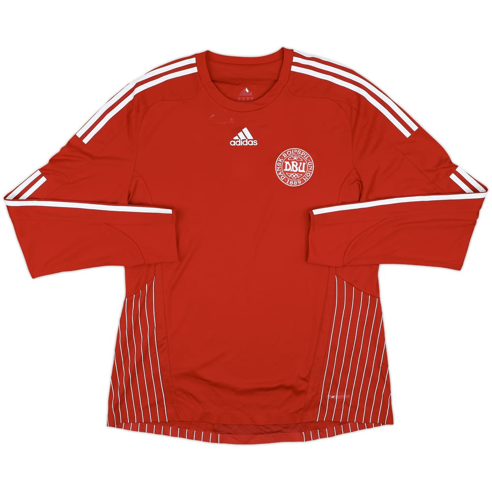 2007-10 Denmark Player Issue Home L/S Shirt - 6/10 - (XL)