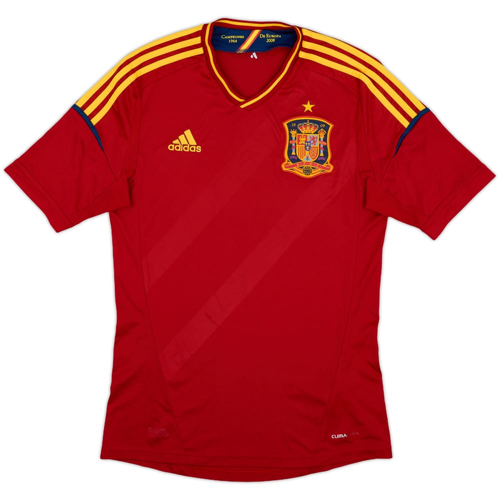 2011-12 Spain Home Shirt - 8/10 - (S)