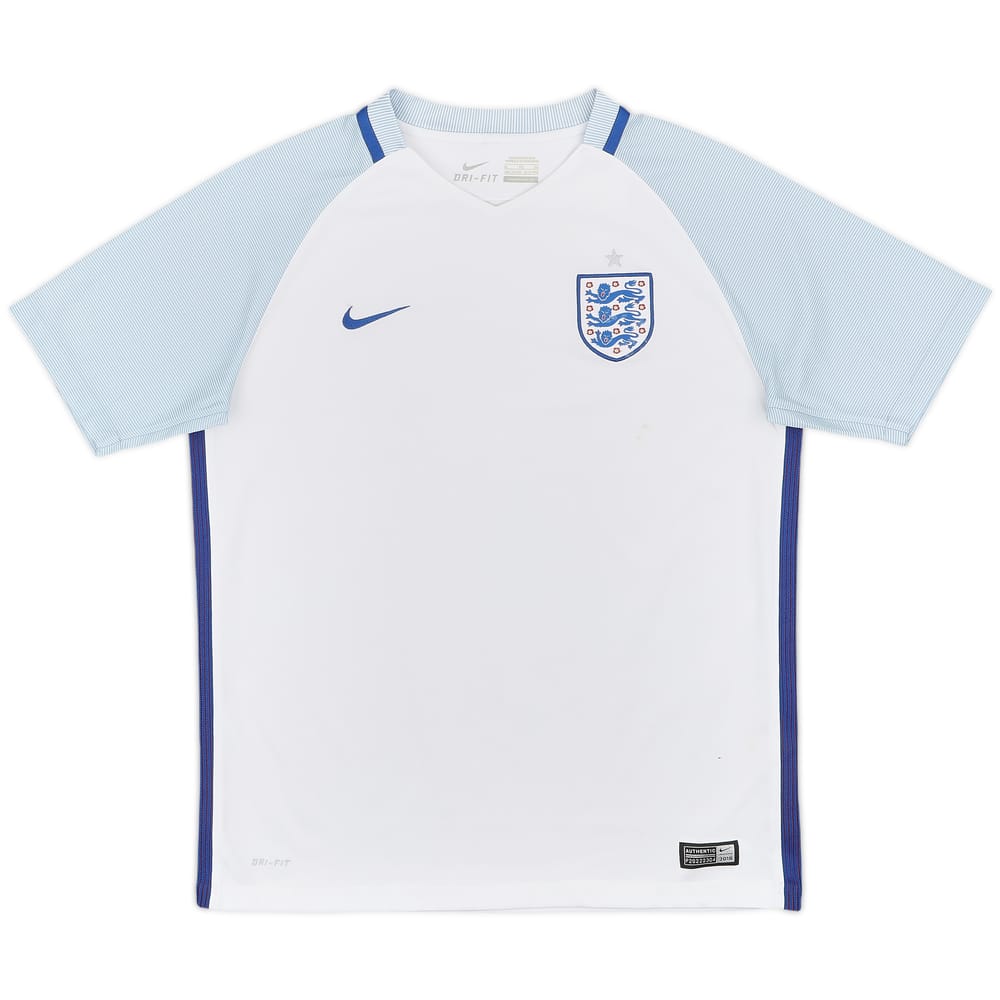 2016-17 England Home Shirt - 6/10 - (XL.Boys)