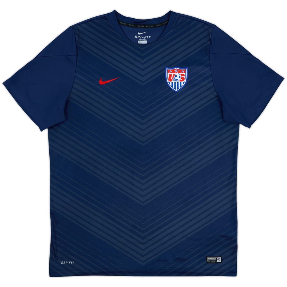 2014-15 USA Nike Training Shirt - 9/10 - (XL)