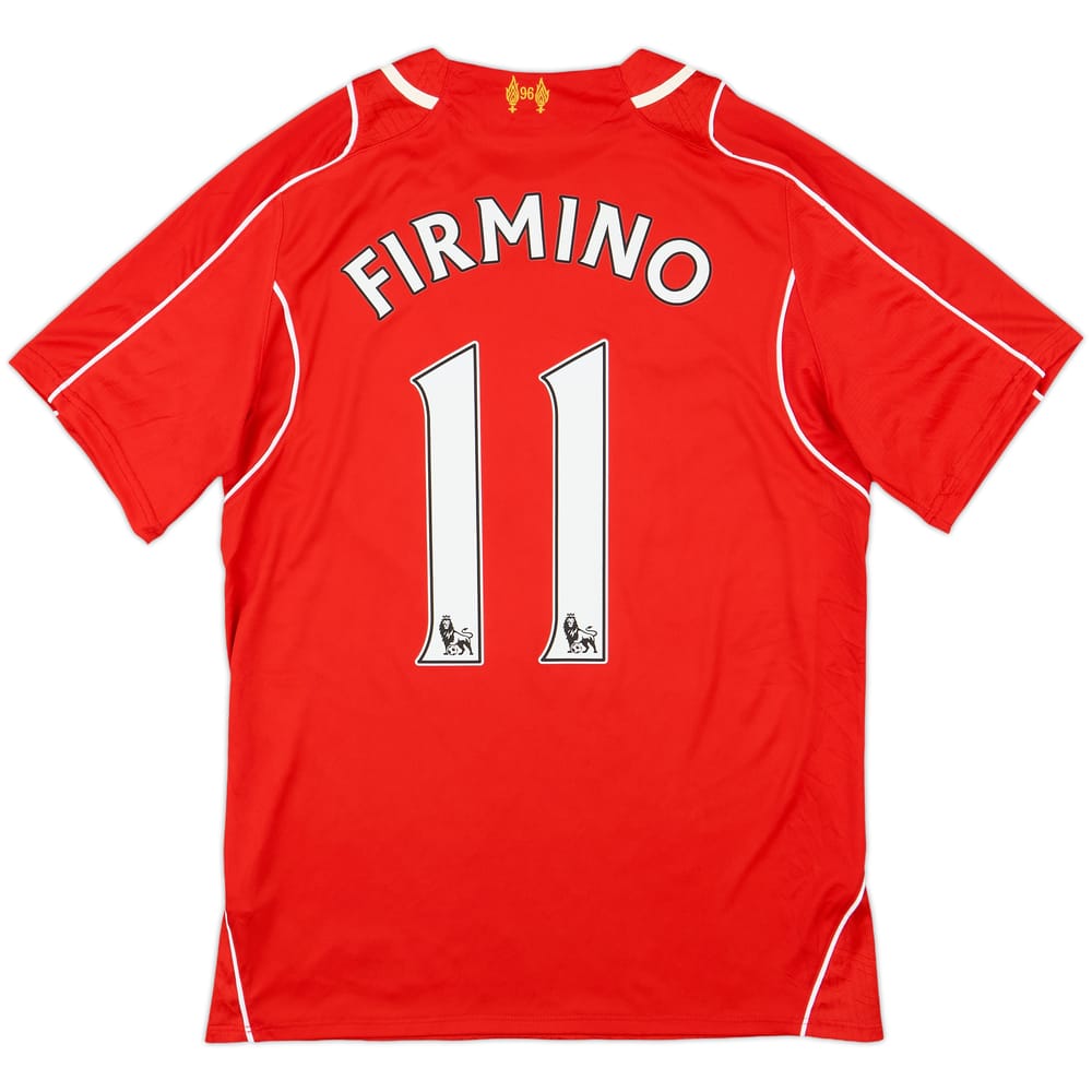 2014-15 Liverpool Home Shirt Firmino #11 - 5/10 - (S)