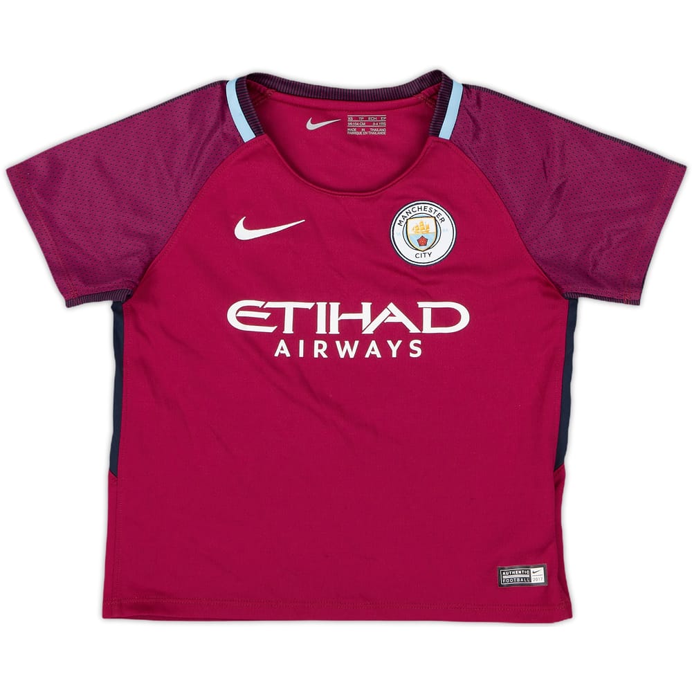 2017-18 Manchester City Away Shirt - 9/10 - (3-4 Years)
