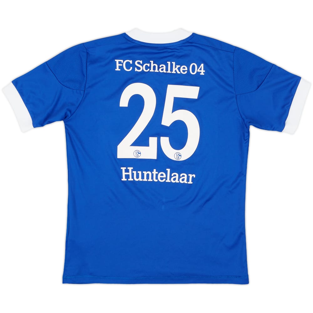2012-14 Schalke Home Shirt Huntelaar #25 - 6/10 - (M.Boys)