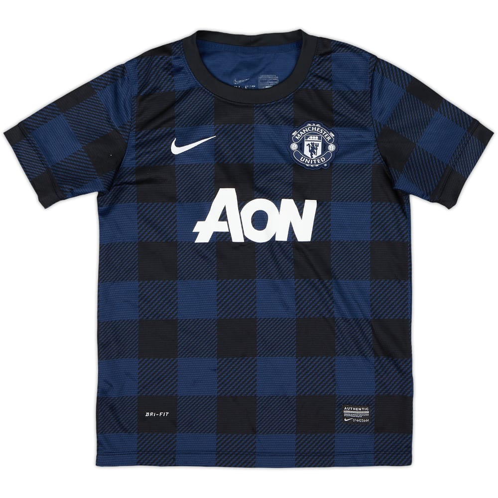 2013-14 Manchester United Away Shirt - 8/10 - (M.Boys)