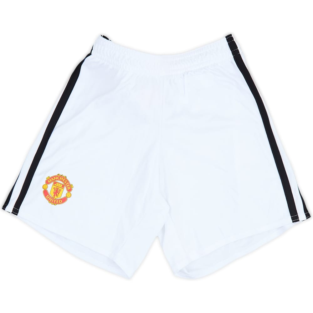 2017-18 Manchester United Home Shorts - 9/10 - (5-6 Years)