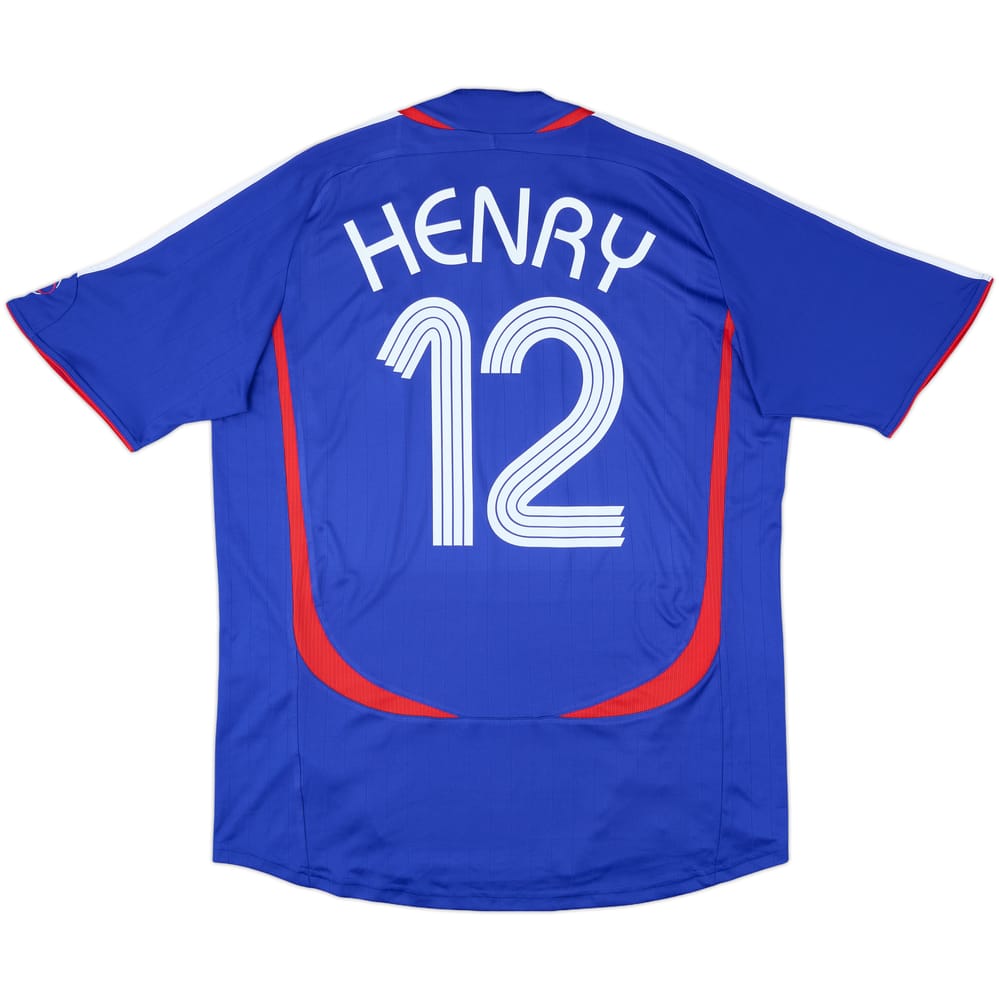 2006-07 France Home Shirt Henry #12 - 9/10 - (L)