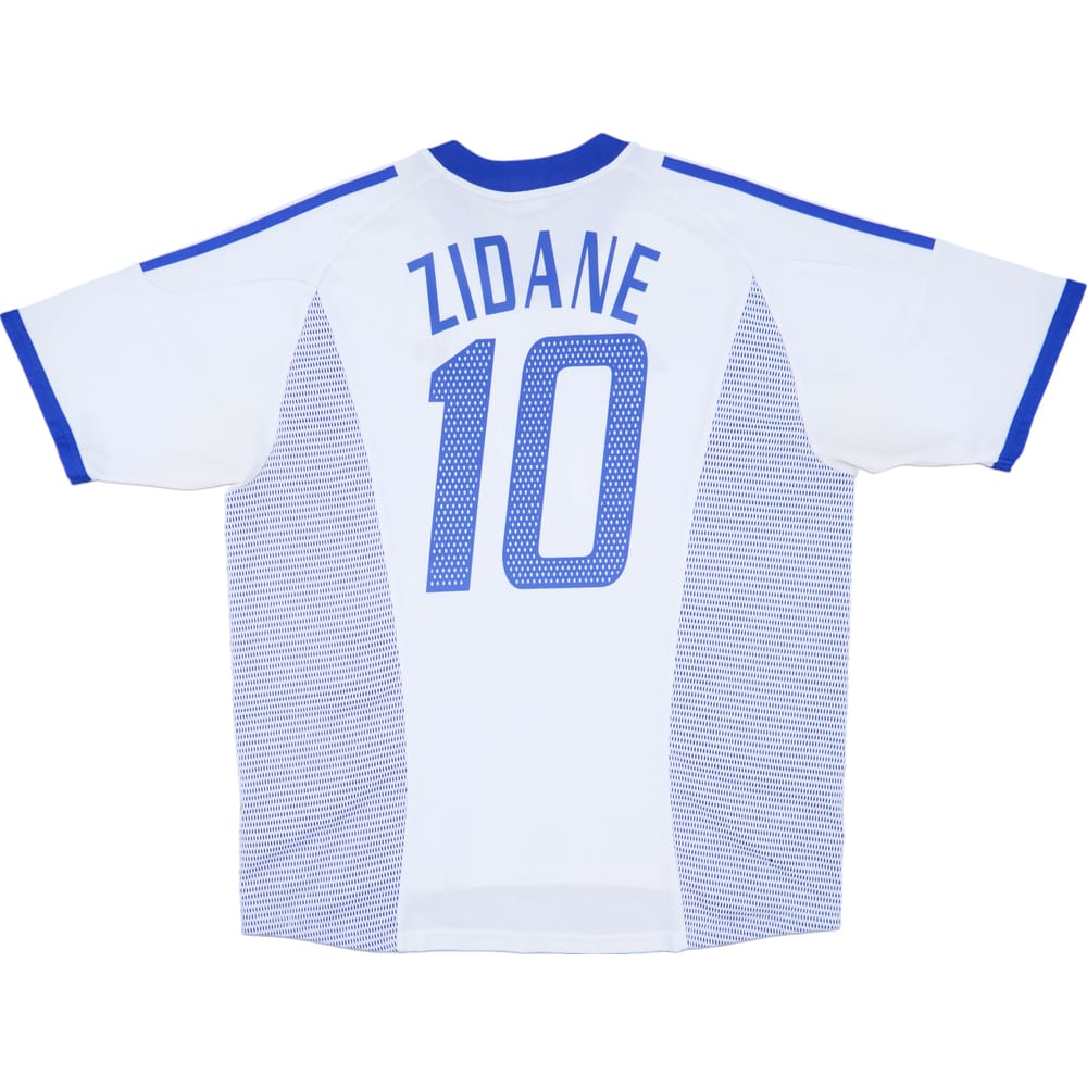 2002-04 France Away Shirt Zidane #10 - 8/10 - (XL)