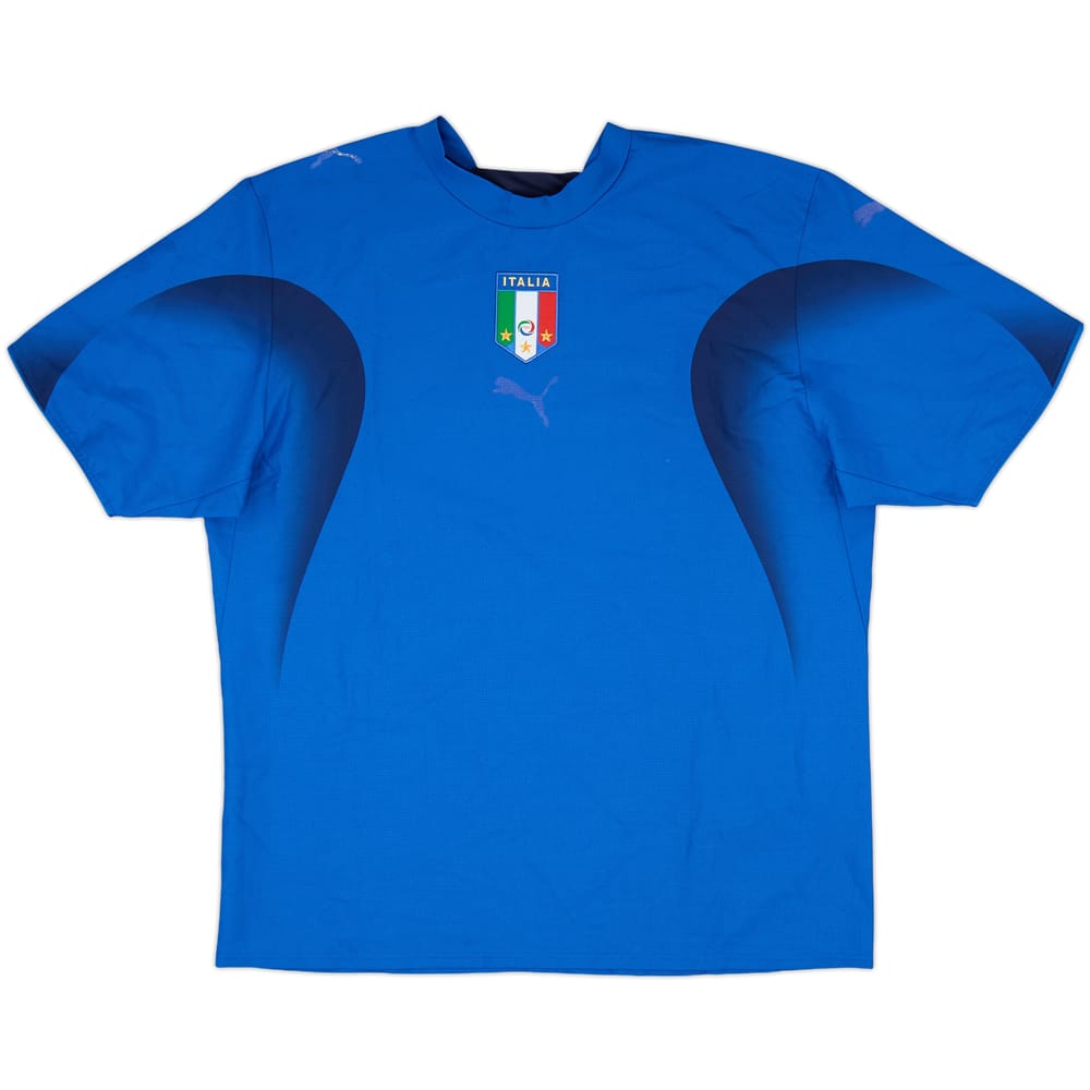 2006 Italy Home Shirt - 4/10 - (L)