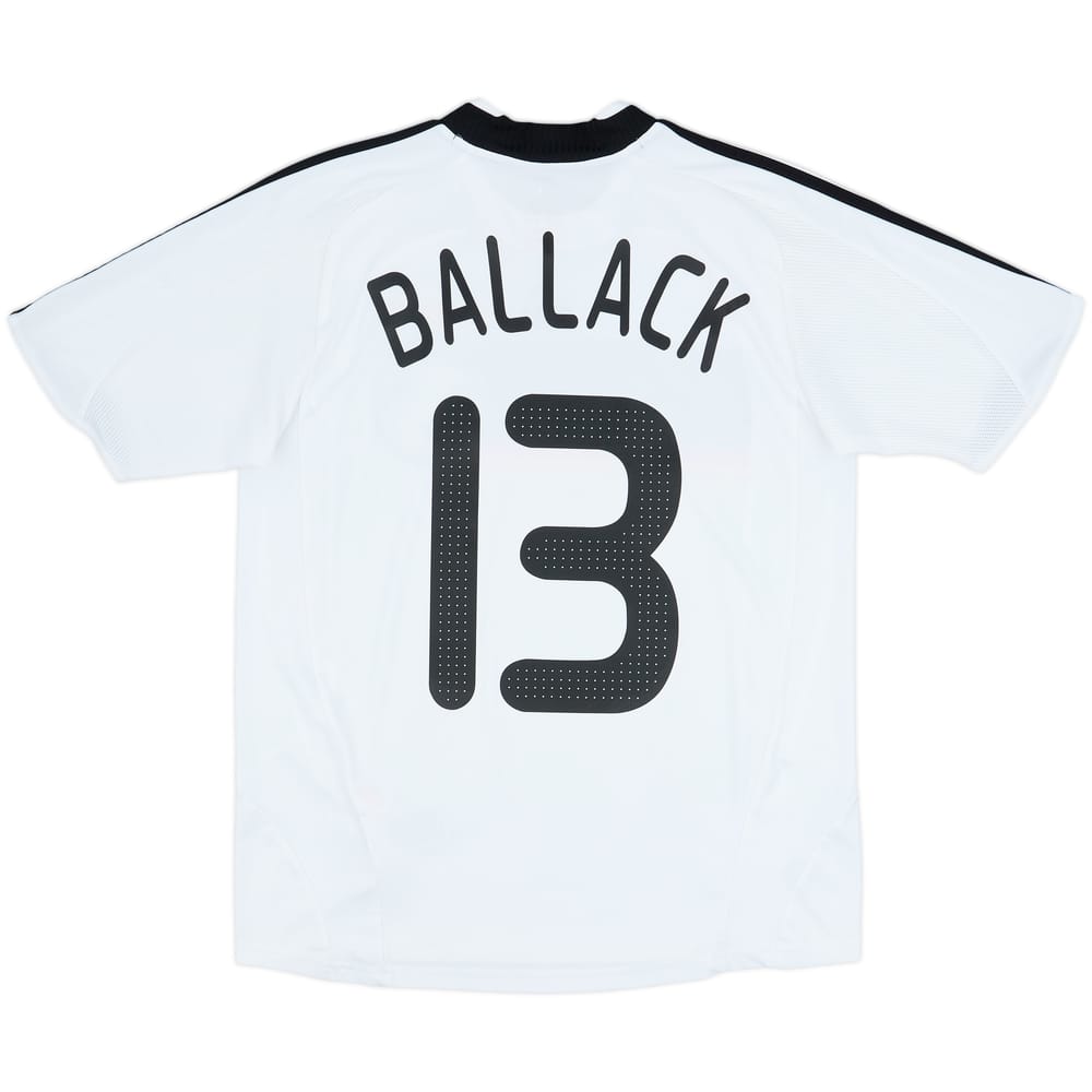 2008-09 Germany Home Shirt Ballack #13 - 8/10 - (L.Boys)