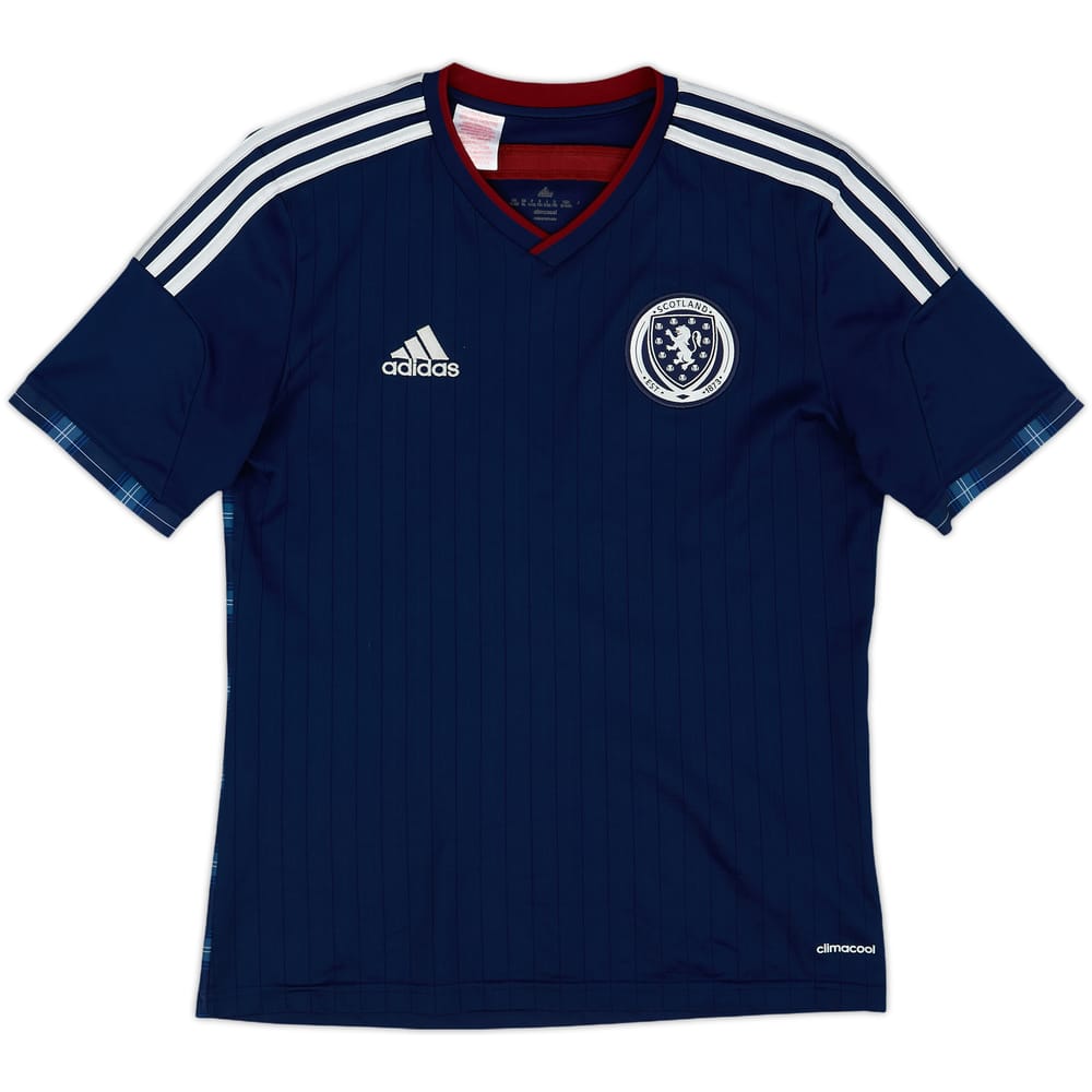 2014-15 Scotland Home Shirt - 10/10 - (XL.Boys)