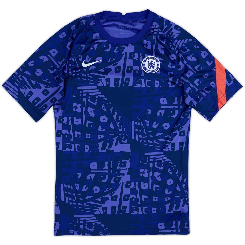 2020-21 Chelsea Nike Training Shirt - 9/10 - (XS)