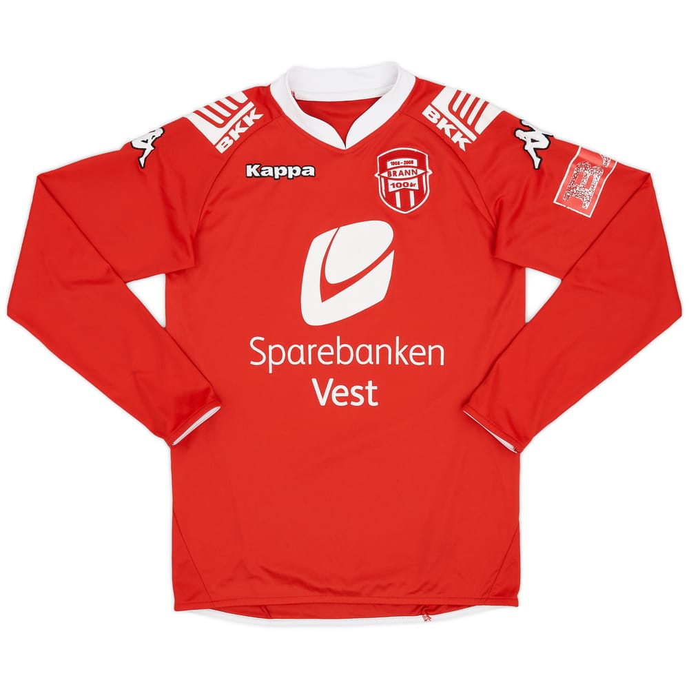 2008 Brann Centenary Home L/S Shirt - 7/10 - (S)