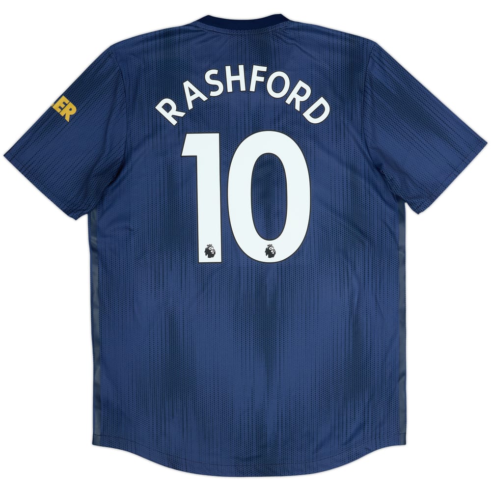 2018-19 Manchester United Player Issue Third Shirt Rashford #10 - 10/10 - (L/XL)