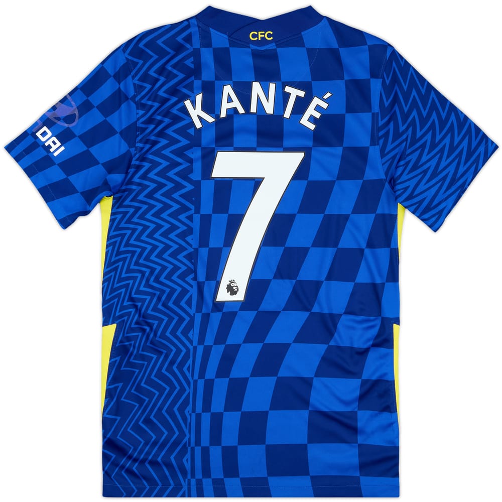 2021-22 Chelsea Home Shirt Kante #7 - 9/10 - (S)