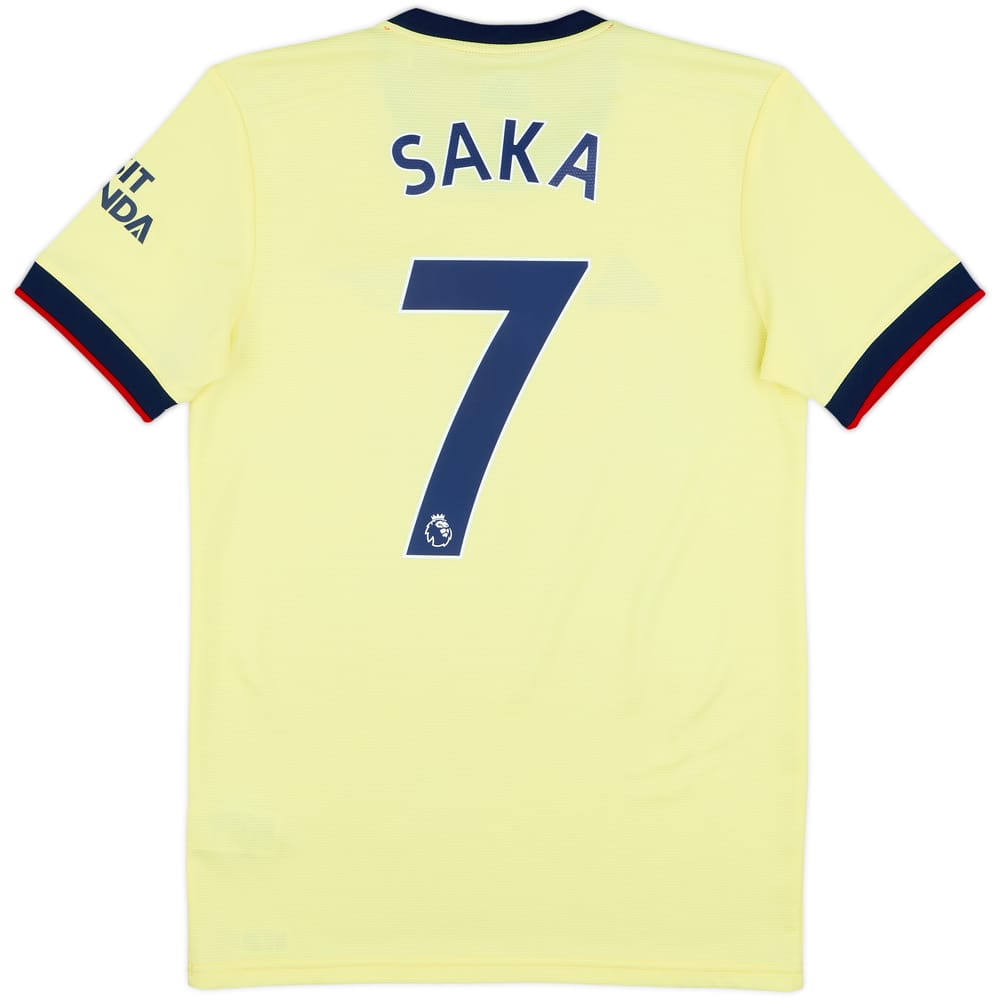 2021-22 Arsenal Away Shirt Saka #7 - 9/10 - (S)