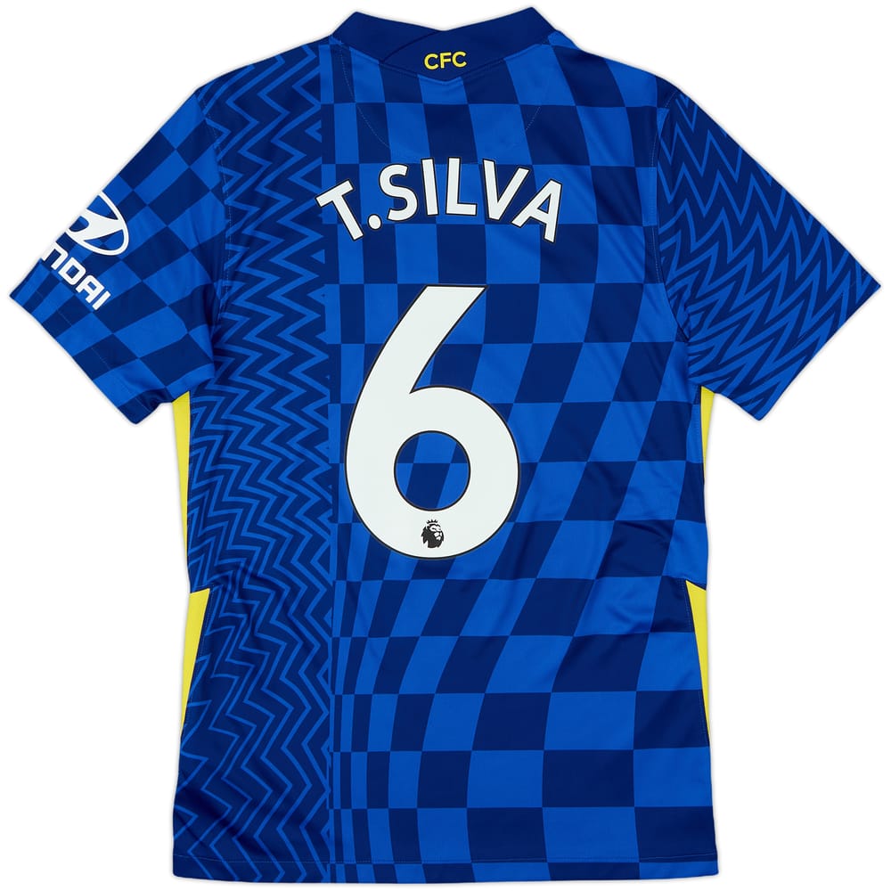 2021-22 Chelsea Home Shirt T.Silva #6 - 8/10 - (S)
