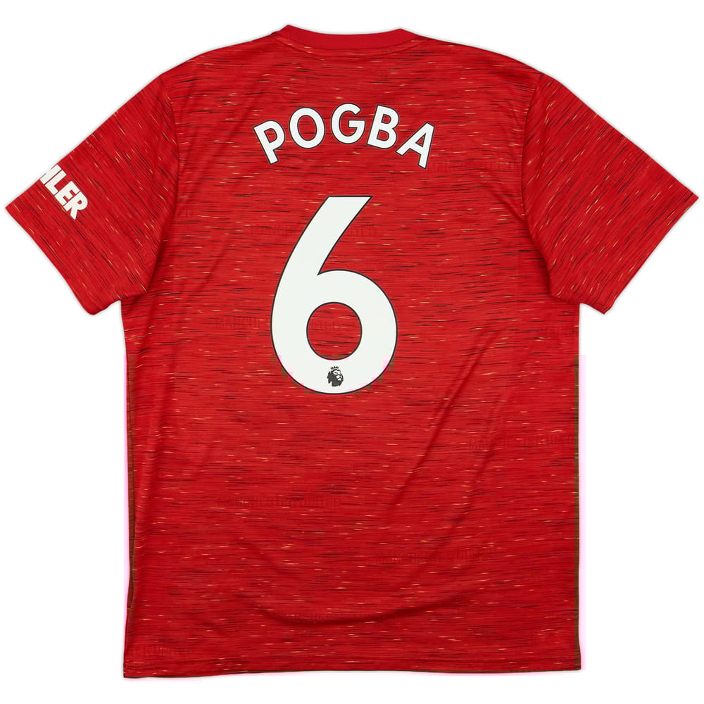 2020-21 Manchester United Home Shirt Pogba #6 - 6/10 - (L)