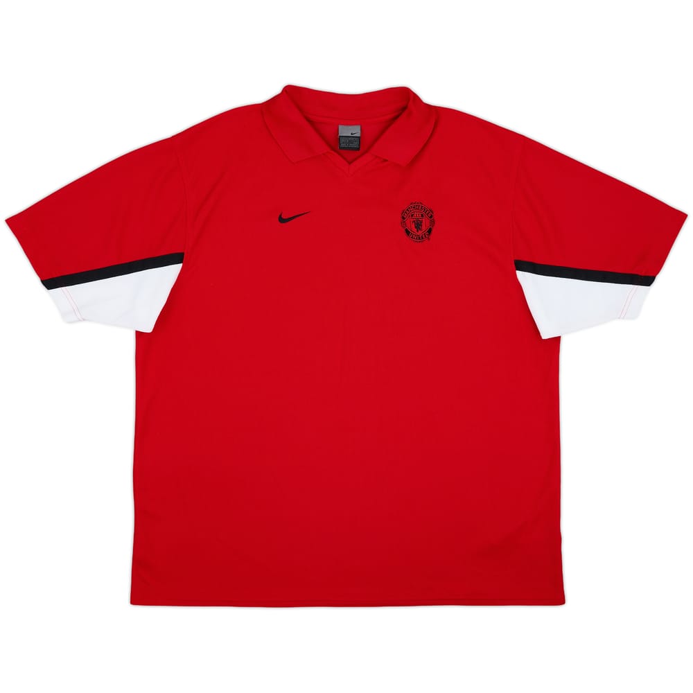 2003-04 Manchester United Nike Training Shirt - 9/10 - (XXL)