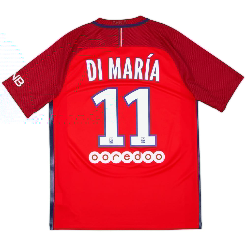2016-17 Paris Saint-Germain Away Shirt Di Maria #11 - 9/10 - (M)