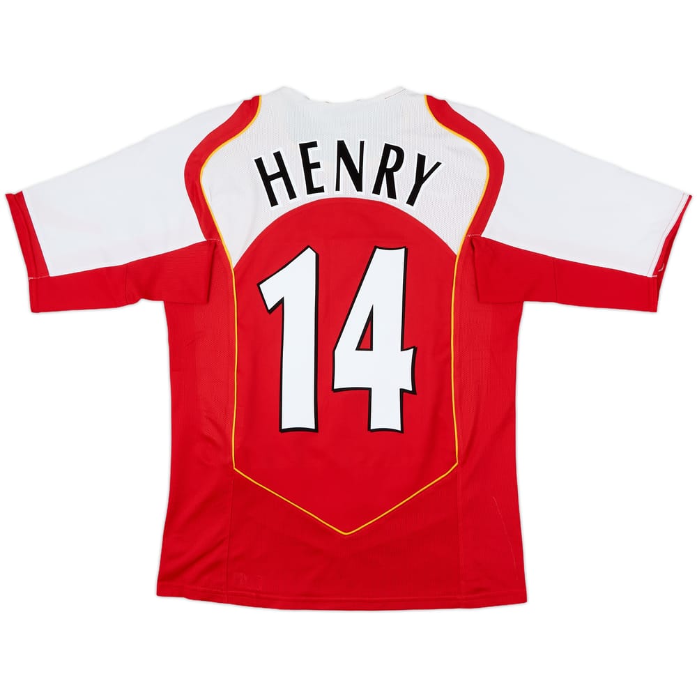 2004-05 Arsenal Home Shirt Henry #14 - 8/10 - (S)