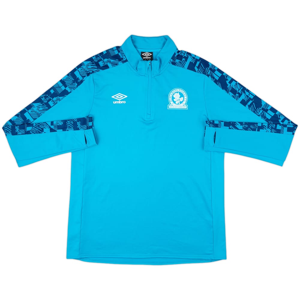 2020-21 Blackburn Umbro 1/4 Zip Training Top - 8/10 - (L)