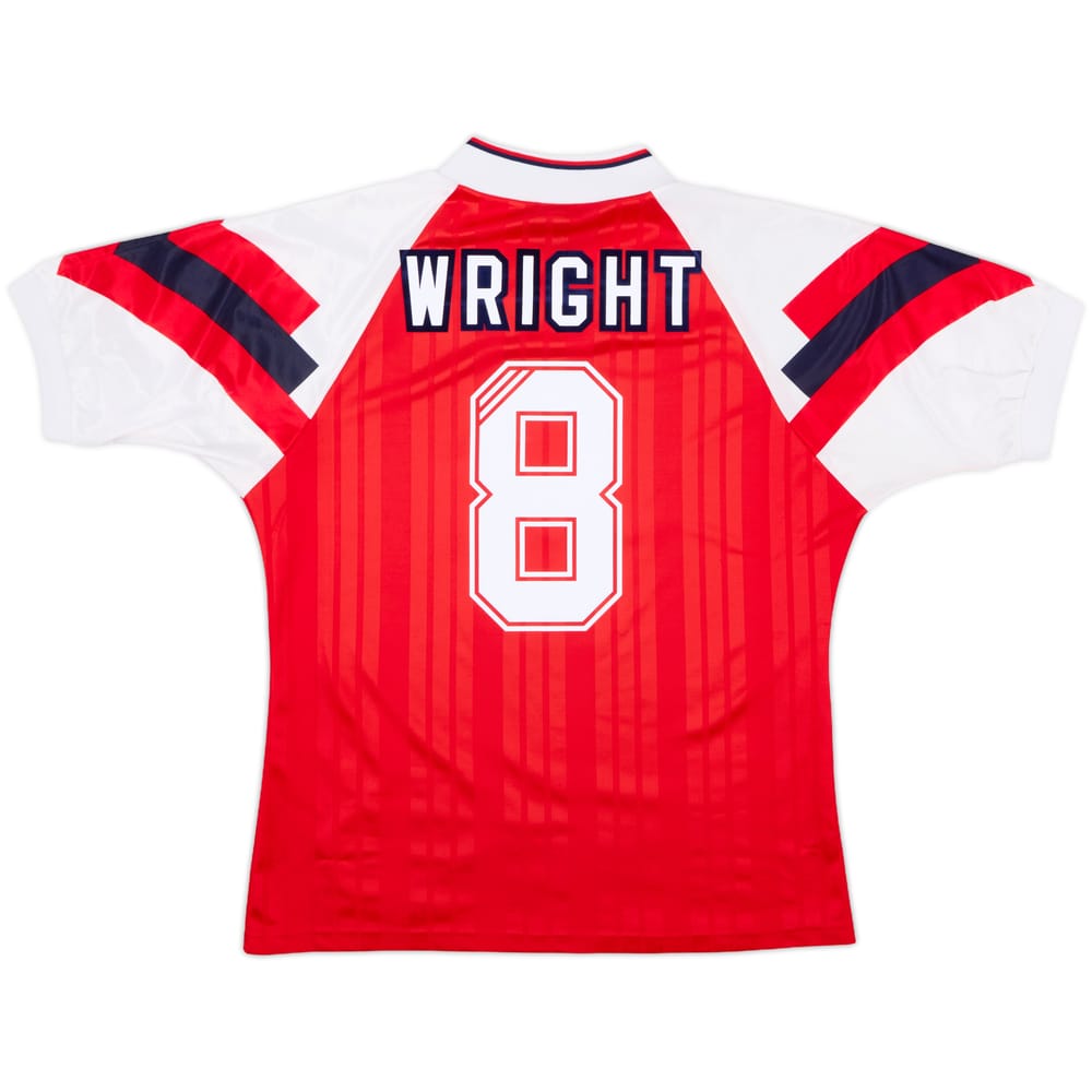 1992-94 Arsenal Home Shirt Wright #8 - 6/10 - (L)