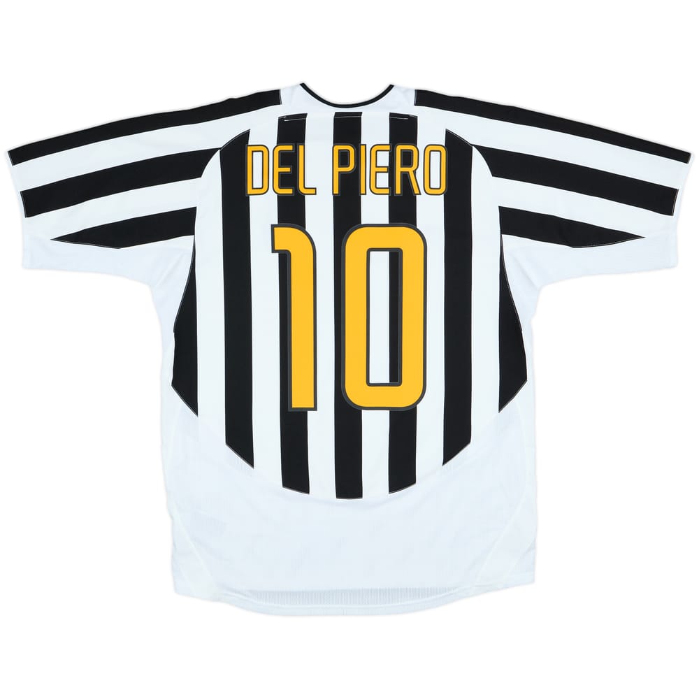 2003-04 Juventus Home Shirt Del Piero #10 - 8/10 - (L)