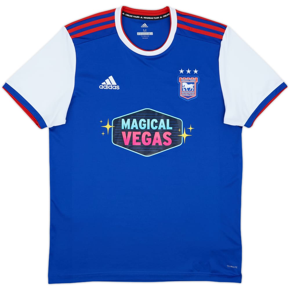 2018-19 Ipswich Home Shirt - 7/10 - (M)
