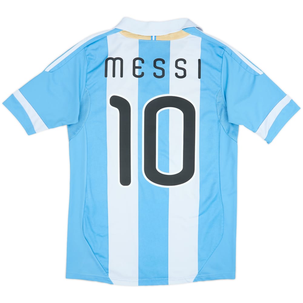 2011-13 Argentina Home Shirt Messi #10 - 6/10 - (L)
