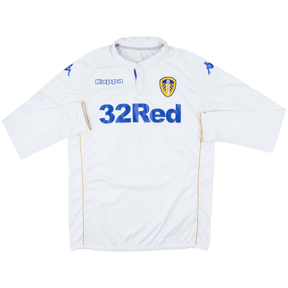 2015-16 Leeds United Home L/S Shirt - 6/10 - (L)